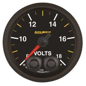 NASCAR Elite CAN Voltmeter Gauge 8183-05702